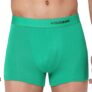 Underjeans by Spykar Men Green Solid Trunk UJNPTS044Green