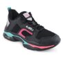 Campus Women’s Brownie Sneakers BLK/Rani – 7UK/India