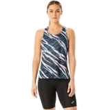 ASICS Women’s Solid Regular Vest (2012C423.500_Night Shade/Velvet Pine XL)