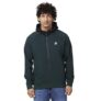 Spykar Men Bottle Green Blended Regular FIt Full Sleeve Hooded Plain Sweatshirt