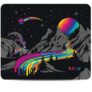 Tukzer Mouse pad with Non-Slip Rubber Base Desk Mat, Smooth Cloth Surface, Smooth Mouse Control, Speed and Precision Operation for Laser and Optical Mouse/Mice, Laptop, PC (238 X 200 mm-Vivid)