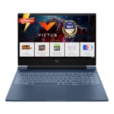HP Victus, AMD Ryzen 7 7445HS, 6GB RTX 4050, 16GB DDR5(Upgradeable) 512GB SSD, 144Hz, IPS, 300nits, FHD, 15.6”/39.6cm, Win11, M365* Office24, Blue, 2.29kg, fb3130AX, Backlit, DTS Audio, Gaming Laptop