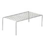 Sulfar Stainless Steel Kitchen Dish Rack Storage Shelves for Kitchen Cabinets Multipurpose Organizer with Anti-Rust Nano Coating (pack of 1)`
