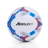Boldfit Blaze Football Practise Foot Ball Training Football Size 5 Original for All Ages Group Rubber Moulded Standard Sports Foot Ball for Ground, Grass, Turf, Outdoor Waterproof – Blue