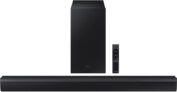 Samsung (HW-B45E/XL) 3 speakers Wireless Subwoofer, Dolby Digital and DTS Virtual X 300 W Bluetooth Soundbar(Black, 2.1 Channel)
