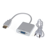 xcluma HDMI to VGA Cable HDMI to VGA with Audio Conversion