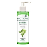 Biotique Fresh Neem Pimple Control Face Wash| Ayurvedic and Organically Pure| Prevents Pimples |100% Botanical Extracts| Suitable for All Skin Types | 200mL