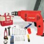 FOSTER FKS-032 SUPREME General Purpose tool bag with Forward/Reverse Drill machine Pistol Grip Drill MADE IN INDIA (10 mm Chuck Size)