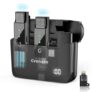 GRENARO S13 Wireless Mic for YouTube Recording, Collar Microphone with 3-Level Noise Reduction, 30m Range, 30H Battery, Portable Mike for Vlog, Live Streaming & Mobile Video Creators