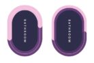 Cortina Pack of 2 Quick Dry Water Absorbing Rectangular Silicon Floor Mat | Anti-Skid & Non-Slip Cushion Doormat for Home, Kitchen, Office, Washroom | 60x40cm (Purple)
