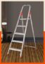 Bathla Safex 5-Step Aluminium Ladder for Home | 150 Kg Load Capacity | Anti-Slip Steps | Sure-Hinge Technology | Edge Guards | Foldable Design | 5 Year Warranty