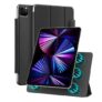 Amazon Basics Magnetic Case Compatible with Apple iPad Pro 4th/3rd/2nd Gen (11 Inch) | Auto Sleep/Wake & Easy Magnetic Attachment, Versatile Tri-fold Stand (Black)