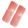 Sulfar 100% Terry Ring Spun Cotton Face Towel – Quick-Dry, Highly Absorbent (480 GSM) (30 x 30 Cm) Coral Pink (Pack of 2)