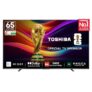 Toshiba 164 cm (65 Inches) 4K Ultra HD Smart QLED TV | Dolby Vision Atmos, HDR10+ | 144 Hz Panel | 24W Powerful Speaker | REGZA Engine ZRi | Voice Control | VIDAA OS | 65Z570RP (Black)