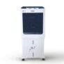 Maharaja Whiteline MAXFROST 90 Desert Air Cooler with 90 ltr Large Tank Capacity, 200W (White & Navy Blue)