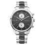 Titan Men’s Metropolitan Charm: Men’s Multifunctional Anthra Watch with Metallic Accents-NS1805KM02