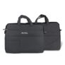 AVITA Polyester Laptop Bag/Compatible for All laptops up to 14 inch | Laptop Sleeve | Splash-Proof Laptop case | Highly Durable Laptop Bag Cum Sleeve case | 3-in-1 Laptop Sleeve | Dark Grey