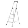 Bathla Prime 4 – Step Foldable Aluminium Ladder for Home with Multi-Utility Support Handle | 5 – Year Manufacturer Warranty | Black