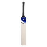 Starter Poplar Willow Cricket Bat with Poplar Handle Wood for Tennis Ball- 13+ Years Kids- Full Size – Blue & White