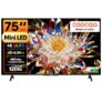 coocaa 190 cm (75 inches) 4K Ultra HD Smart Mini LED QLED Google TV 75MINI75Q