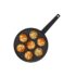 Nirlon Non Stick Aluminium Square Grill Pan Gas Stove Compatible Only 22.5cm (3mm_Classic GP22.5)
