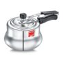 Prestige Nakshatra Pro Plus Svachh Aluminium Gas & Induction Compatible Spillage Control Inner Lid Pressure Cooker Handi 2 L Silver