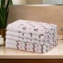 Urbane Home Pack of 5 Cotton Bath Towel for Women | Super Soft Swimming & Bathing Towel | 30×60 Inch | Travel Cotton Towel & Gamcha | Assorted