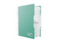 Navneet HQ | Five Subject Spiral Wiro Bound Notebook|14.8×21 cm |Single Line |300 Pages | Mint Green