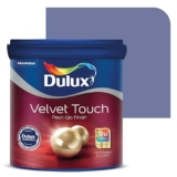 Dulux Velvet Touch Pearl GLO Interior Emulsion Paint (1L, Purple Wish) – Luxurious soft-sheen wall paint, highly durable, washable, rich, intense colors, with 6-year warranty