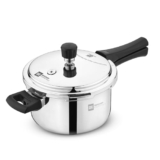 Bergner BE Essentials Tripro Triply Outer Lid Pressure Cooker 2.9 Litres, Faster and Even Heating, Healthy Cooking, Easy to Clean, Mirror Finish, Full Induction Bottom and Gas Stove Compatible