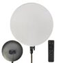 Eloies® BD-HP19 Flat Round Panel Light for Photography and Videography (19 Inch Big Size, 80 Watt) | Continuous Lighting with 3200K – 6500K | Brightness Adjustable with Remote Control