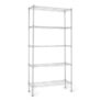 amazon basics Height Adjustable 5-Shelves Heavy Duty Rack – Chrome, Alloy Steel