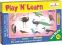 Creative’s Play ‘N’ Learn – Birds | Early Learning Puzzle | Birds Educational Wooden Puzzle Game | Wood Puzzle | Wooden Toy for Kids 2 & Up