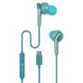 ZEBRONICS Type-C Wired Earphones, in-Line MIC, Deep Bass, 1.2m Cable, 10mm Neodymium Driver, Light Weight, in-Ear Design, Compatible with Mobile, Tablet, Laptop (Bro C, Green)