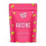 YogaBar Premium Green Raisins 500 grams| Kishmish |100% Fresh Pure Seedless Kismis Raisins|Munakka Dry Fruit|Rich in Iron, Calcium, Vitamin B & Boosts Immunity |Healthy Snacks|Dry Fruit Gift Pack