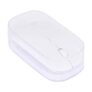 BigPlayer Slim Optical Mouse Compatible for Computer, Desktop, PC (White)- Blue