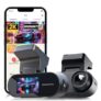 DDPAI Dash Cam for Car with Screen [2026 Edition] 2K QHD Front Camera | ADAS, F1.8 Aperture, Night Vision, 260° Wide Angle, G-Sensor, WiFi, Super Capacitor, Wi-Fi & App Control