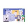 Fujifilm Instax Mini 12 Gift Box with 10 Shots- Purple
