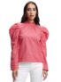 Tokyo Talkies Women’s High Neck Puff Sleeves Top | Tops for Woman | Women Tops | Stylish Top