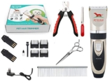 Petology Professional Automatic Rechargeable Pet Hair Trimmer With Extra Battery For Dogs & Cats