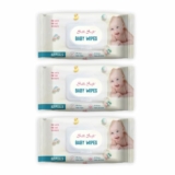 Silk Soft 99% Pure Water Baby Wet Wipes – 246 Wipes (82 x 3 Packs) | Fragrance-Free, Alcohol-Free & Hypoallergenic | Extra Thick, Moisturizing & Gentle on Sensitive Baby Skin