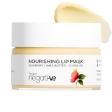 FromNegative Lip Repair Sleeping Mask for Dark, Dry & Chapped Lips | With Shea Butter, Kokum Butter, Jojoba Oil & Berry Extracts | Heals, Hydrates & Plumps Overnight | Peptide-Infused Repair & Brightening Lip Balm | From Negative | 10g