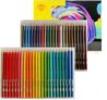 Corslet 48 Pc Oil Colour Pencils Set Art Kit Color Drawing For Artists Sketching Artist Beginners & Pro Art, And Colouring, Multi-coloured, Multi