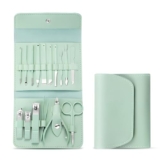Multibrite Manicure Set Nail Clipper Kit – 16 Pieces Stainless Steel Manicure Kit, Nail Care Tools for Hand & Feet, Nail Clippers Pedicure Professional Grooming Kits for Facial, Hand & Foot Care