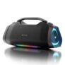 Zebronics 2026 Launch 75W Bluetooth Speaker, Upto 5Hrs Playback, Dual 78mm Drivers, 101mm Subwoofer, Dual Passive Radiators, RGB Modes, 6.3mm Mic Input, TWS, BT v5.3, Type-C (Sound Feast 550)