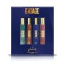 Engage Vibes Perfume Gift Set for Men, 100ml, Long Lasting Eau De Parfum, Travel Size Perfume Combo 25ml x 4
