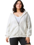 KOTTY Women’s Plus Size Casual Hoodie Sweatshirt(White,4XL)