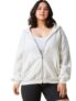 KOTTY Women’s Plus Size Casual Hoodie Sweatshirt(White,4XL)