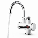 Drumstone Tap Geyser Instant Water Heater | 3000W Fast Heating | Temperature Display | Kitchen & Bathroom Use | Energy Efficient | Safe Auto Cut-off | Easy Installation | Silver