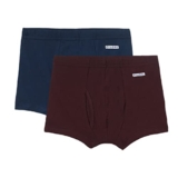 Rupa Frontline Colors Kid’s Front Open Mini Trunks 110 | Soft-Touch Cotton Stretch | Snug Fit | Inner Elastic | Breathable Fabric | Pack of 2